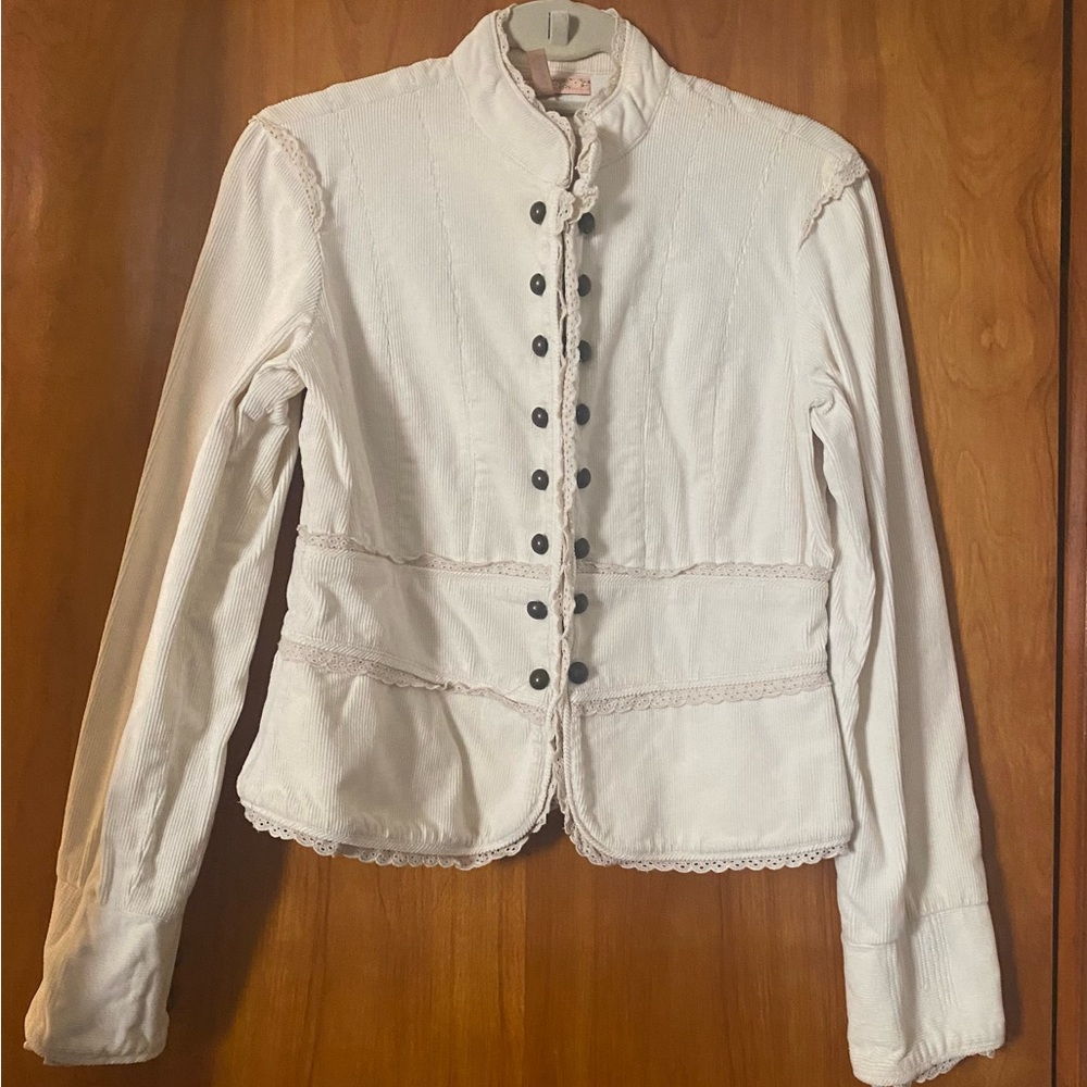 Elegant Women's  corduroy blazer Jacket